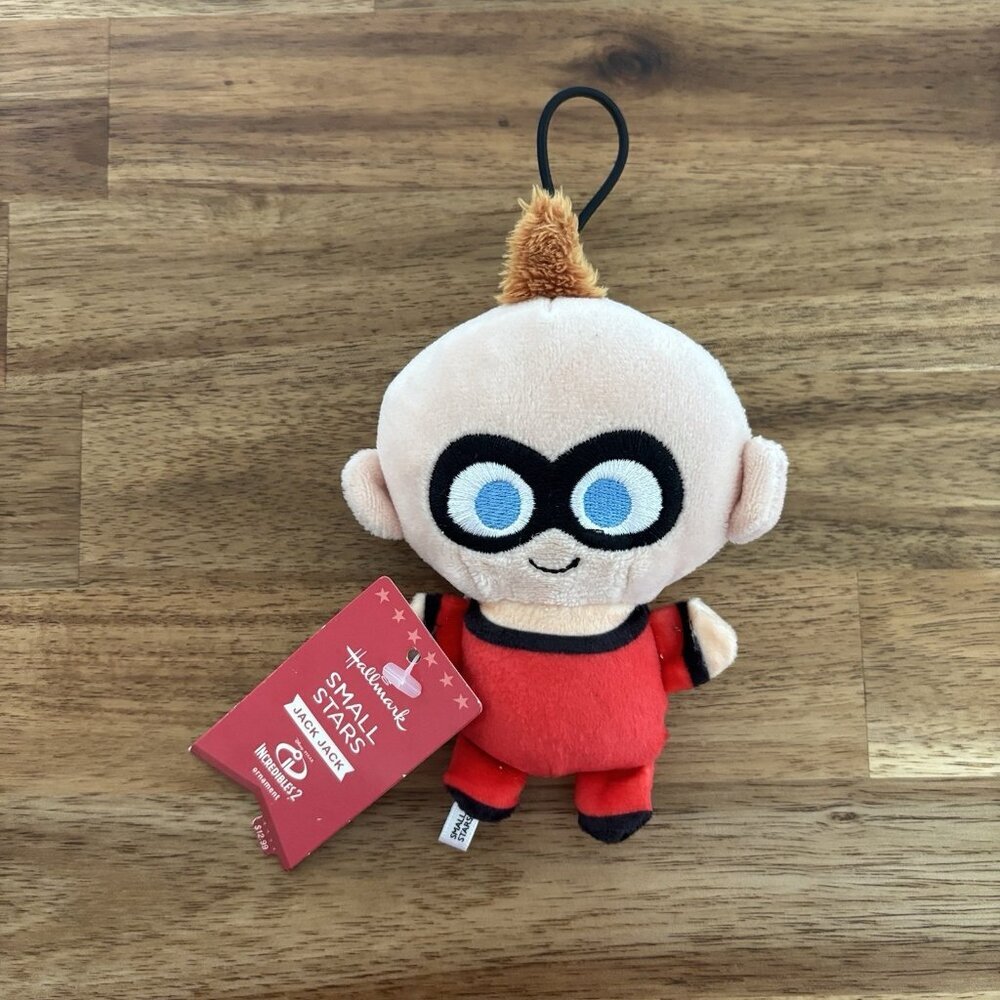 Disney Incredibles Plush Ornament Baby Jack Jack Hallmark Gift Decor Holiday NWT